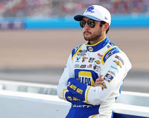 Chase Elliott Paint By Numbers