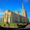Derry St Columbs Cathedral Paint By Numbers