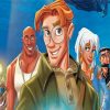 Disney Atlantis Characters Paint By Numbers