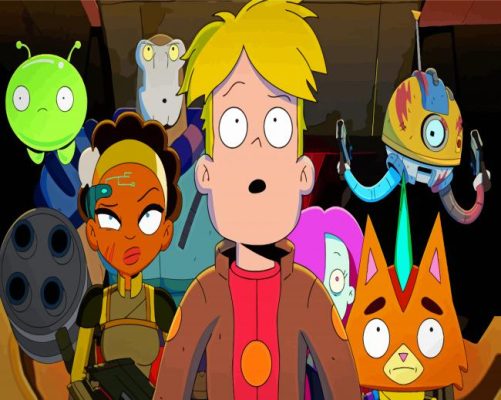 Final Space Characters Paint By Numbers