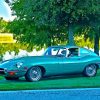 Jaguar E Type Car Paint By Numbers
