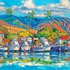 Lahaina Afternoon Art Paint By Numbers