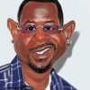 Martin Lawrence Caricature Paint By Numbers