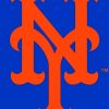 New York Mets Logo Paint By Numbers