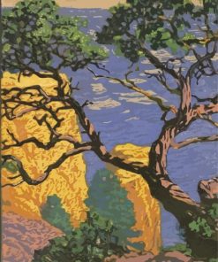 Pinon Grand Canyon Gustave Baumann Paint By Numbers
