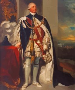 Portrait Of King George III Paint By Numbers