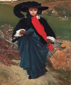 Portrait Of May Sartoris Frederic Lord Leighton Paint By Numbers