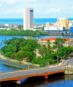 Recife City Paint By Numbers