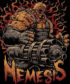 Resident Evil Nemesis Paint By Numbers