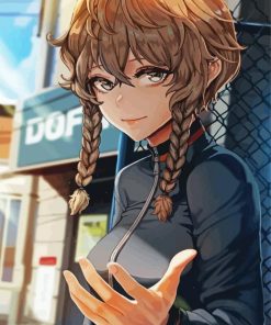 Suzuha Amane Steins Gate Anime Paint By Numbers