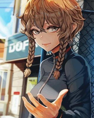 Suzuha Amane Steins Gate Anime Paint By Numbers