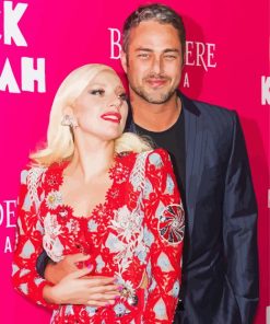 Taylor Kinney And Lady Gaga Paint By Numbers
