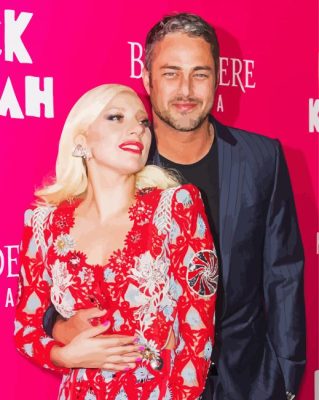 Taylor Kinney And Lady Gaga Paint By Numbers