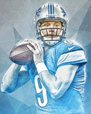 The Player Matthew Stafford Paint By Numbers