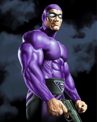 The Superhero Phantom Paint By Numbers