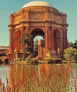 The Theatre Palace Of Fine Arts California Paint By Numbers
