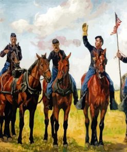 The US Cavalry Art Paint By Numbers
