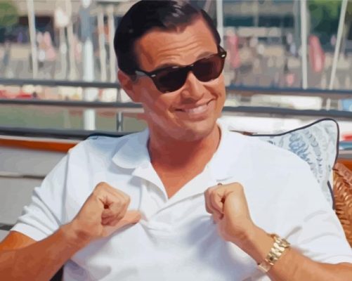 The Wolf Of Wall Street Leonardo Dicaprio Paint By Numbers