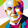 Thomas Edison Pop Art Paint By Numbers