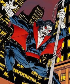 Vampire Morbius Paint By Numbers