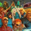 Venture Bros Characters Paint By Numbers