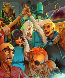 Venture Bros Characters Paint By Numbers