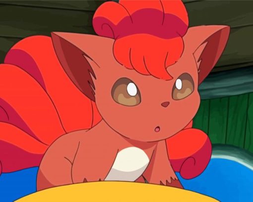 Vulpix Paint By Numbers