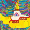 Yellow Submarine Paint By Numbers