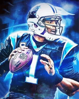 Aesthetic Cam Newton Paint By Numbers