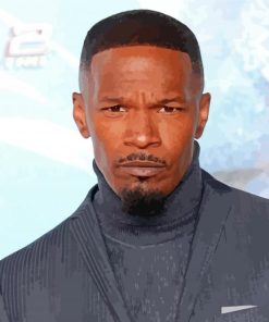 Aesthetic Jamie Foxx Actor Paint By Numbers