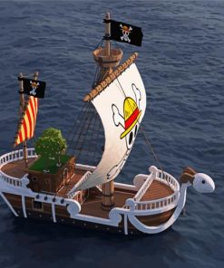 Aesthetic One Piece Ship Paint By Numbers