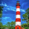 Chincoteague Lighthouse Building Paint By Numbers