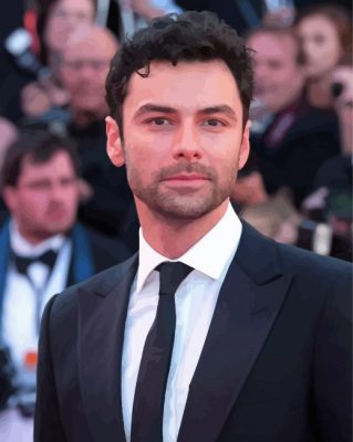 Classy Aidan Turner Paint By Numbers