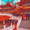 Follow Me To Thean Hou Temple Paint By Numbers