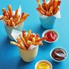 French Fries In Cups With Sauces Paint By Numbers
