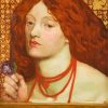 Gabriel Rossetti Regina Cordium Paint By Numbers