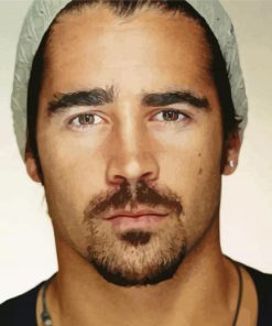 Handsome Actor Colin Farrell Paint By Numbers