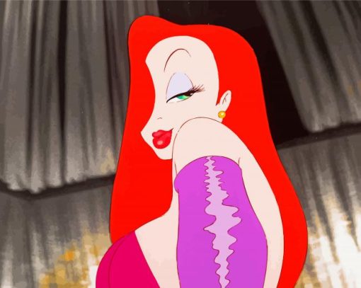 Jessica Rabbit Paint By Numbers