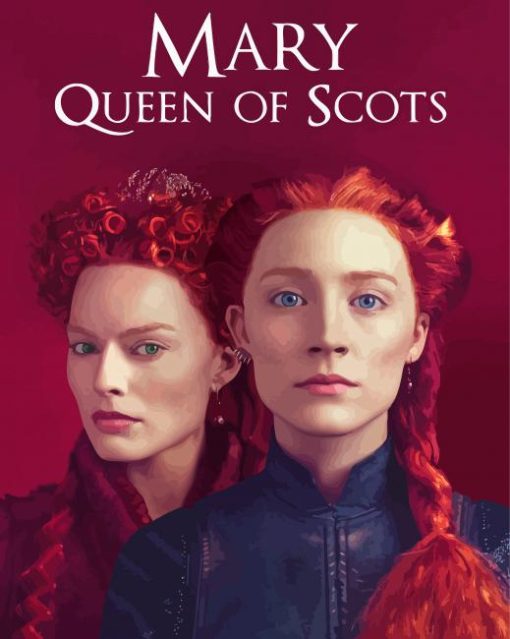 Mary Queen Of Scots Serie Poster Paint By Numbers