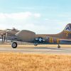 Military B 17 Airplane Paint By Numbers