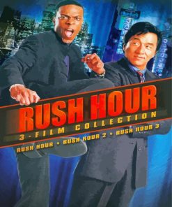 Rush Hour Movie Poster Paint By Number