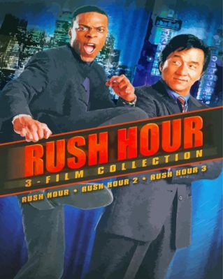 Rush Hour Movie Poster Paint By Number