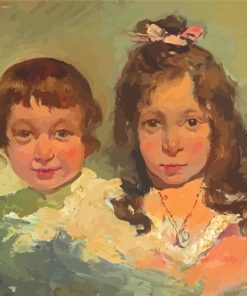 Sisters Joaquin Sorolla Paint By Numbers