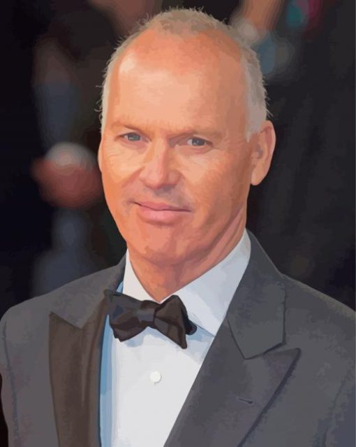 The Actor Michael Keaton Paint By Numbers