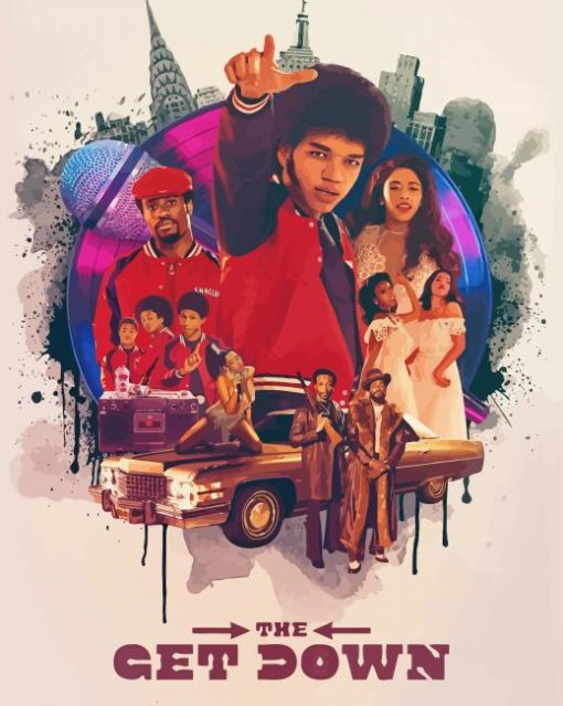 The Get Down Poster Paint By Numbers