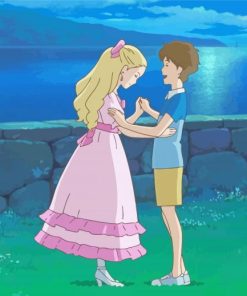 When Marnie Was There Characters Dancing Paint By Numbers