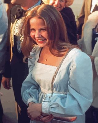 Young Linda Blair Paint By Numbers