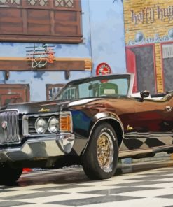 1972 Cougar Classic Car Paint By Numbers