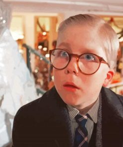 A Christmas Story Ralphie Parker Paint By Numbers