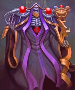Ainz Ooal Gown Paint By Numbers